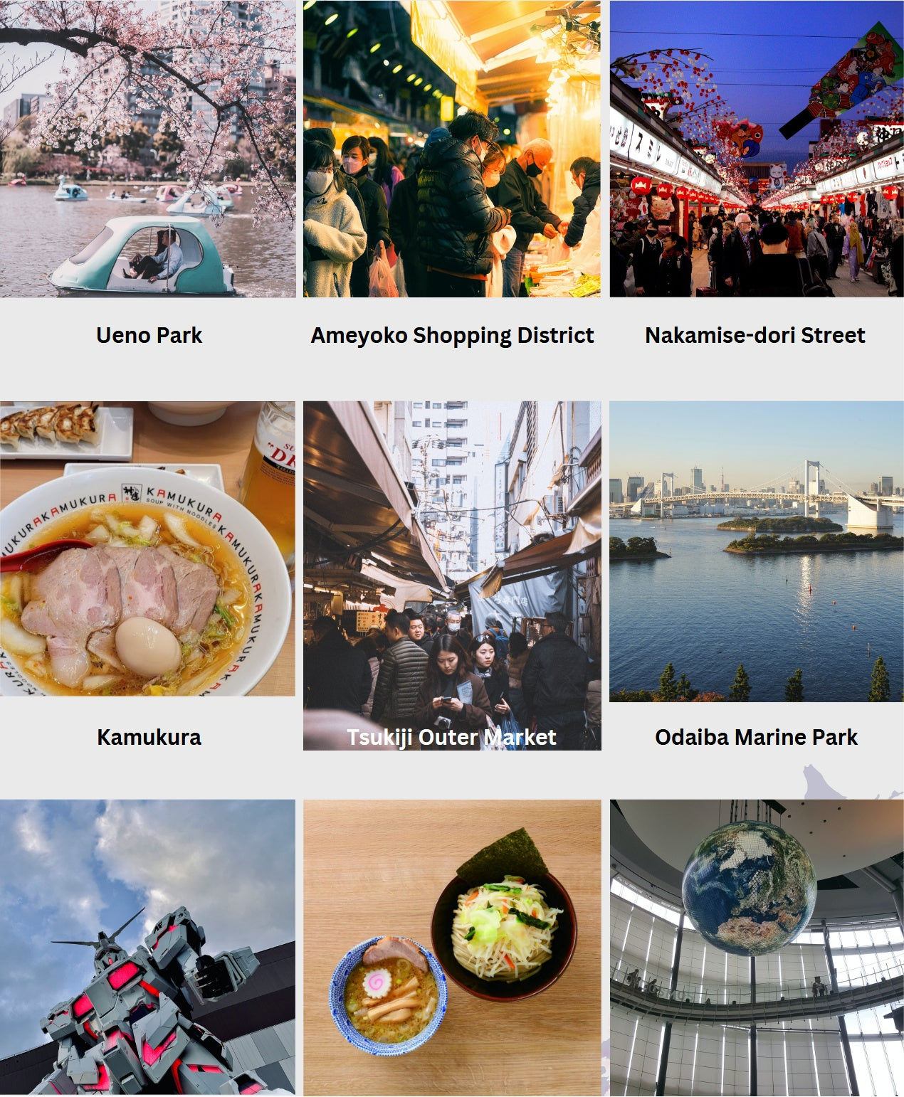 ohbewandering tokyo guide